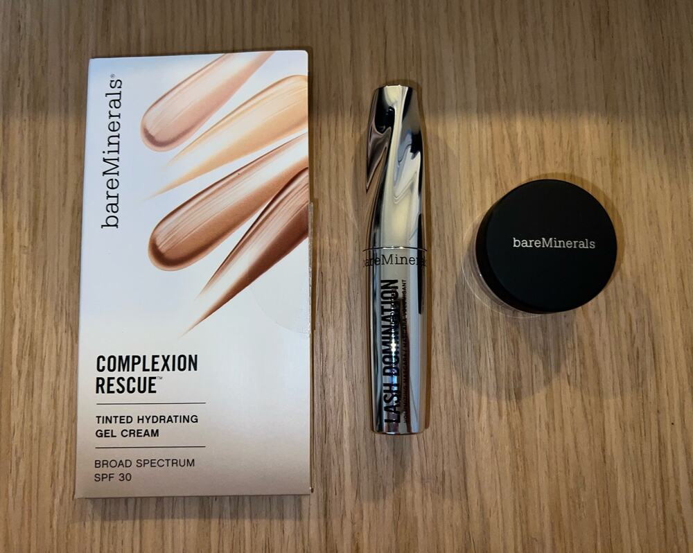bareMinerals Complexion Rescue Tinted Cream SPF 30 Mascara & Face Color Samples